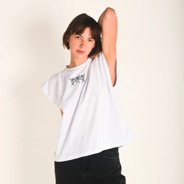 T-shirt Sleevless logo - Imagen 2