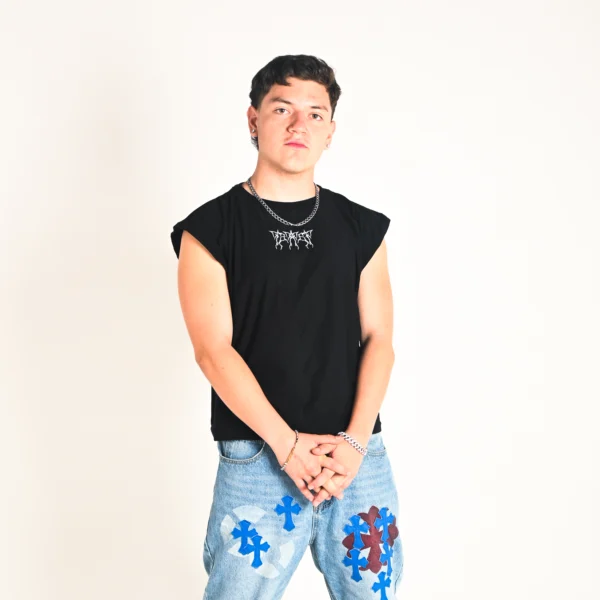 T-shirt Sleevless logo